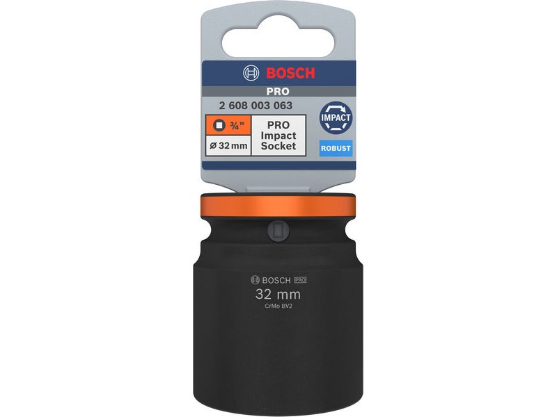 PRO Impact Socket Bosch, 3/4, 32mm, standardni, 2608003063